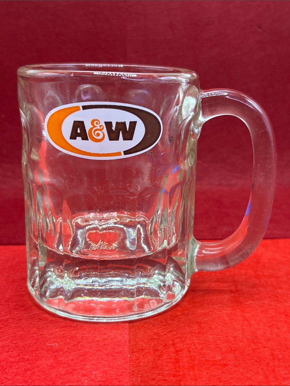 A&W Branded Clear Glass Mug - Clear